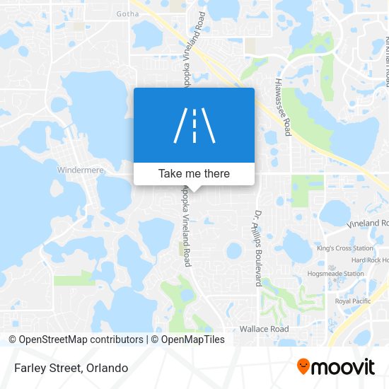 Mapa de Farley Street