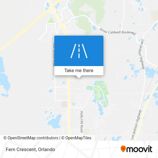 Fern Crescent map