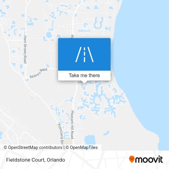 Mapa de Fieldstone Court