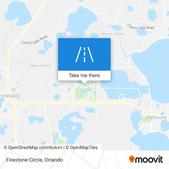 Firestone Circle map