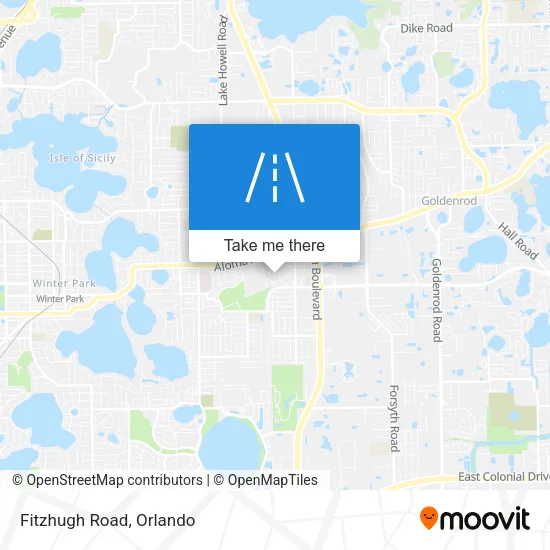 Fitzhugh Road map