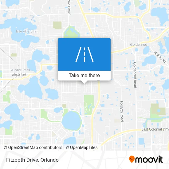 Fitzooth Drive map
