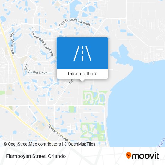 Mapa de Flamboyan Street