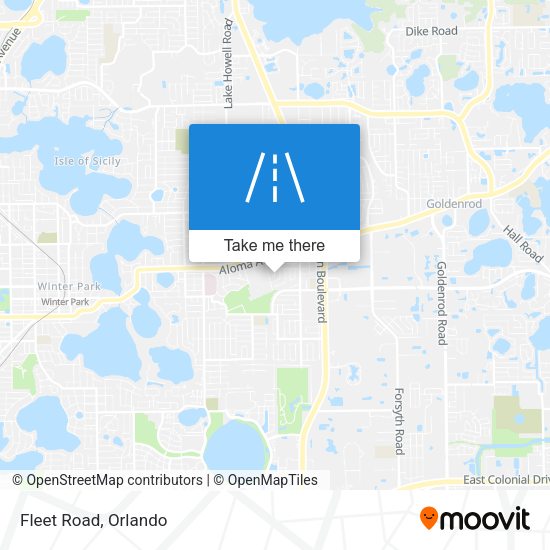 Mapa de Fleet Road