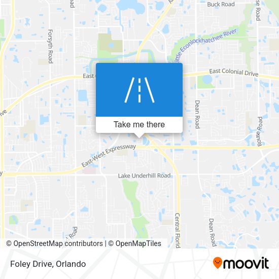 Mapa de Foley Drive