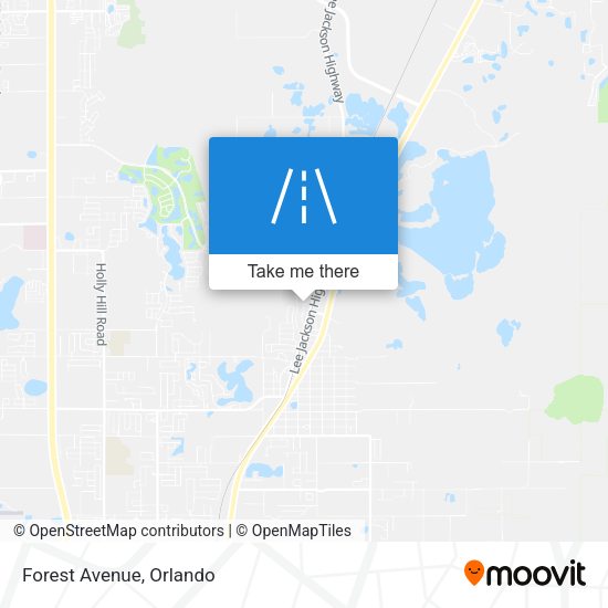 Mapa de Forest Avenue