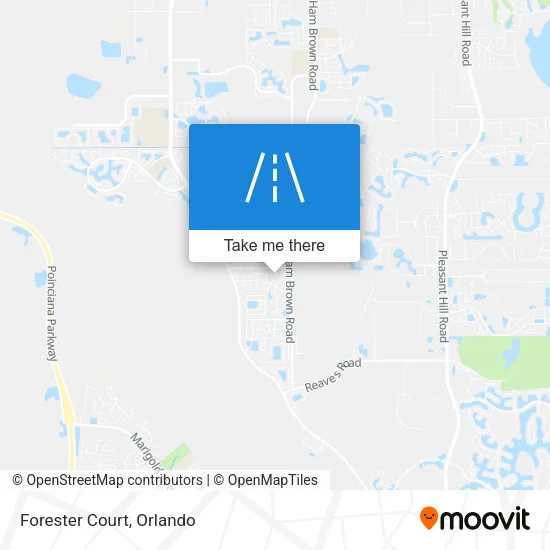 Forester Court map