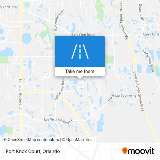 Mapa de Fort Knox Court
