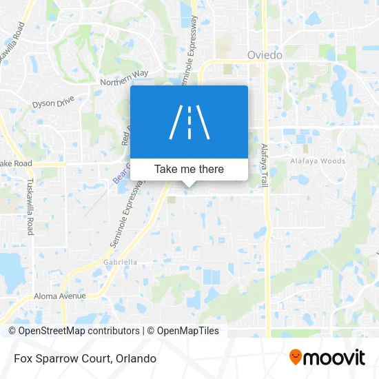 Fox Sparrow Court map