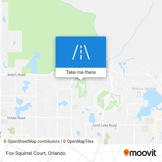 Fox Squirrel Court map