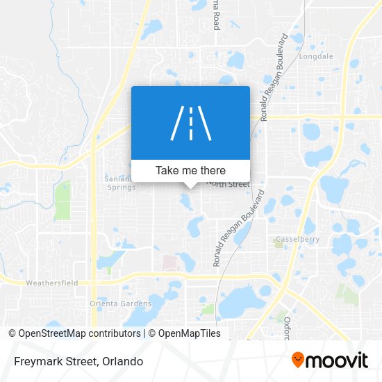 Mapa de Freymark Street
