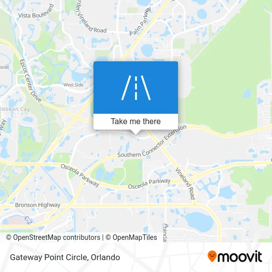 Gateway Point Circle map