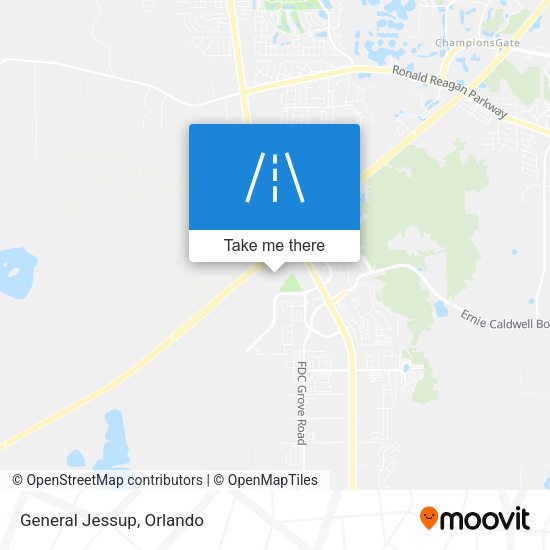 Mapa de General Jessup