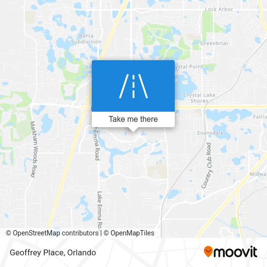 Geoffrey Place map