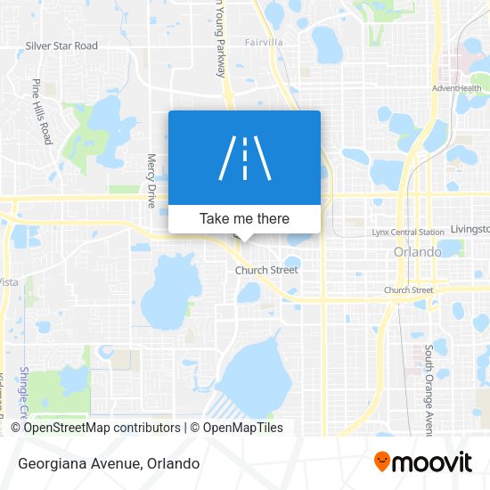 Mapa de Georgiana Avenue