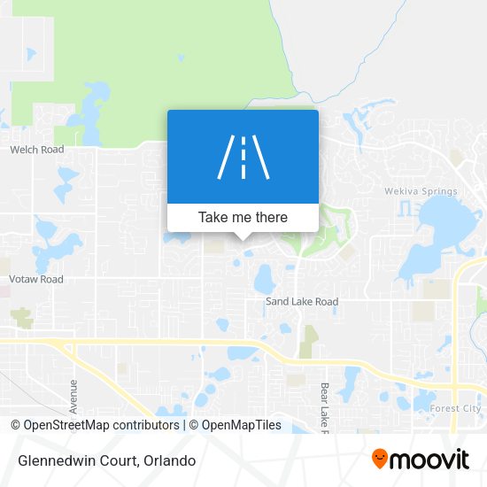 Mapa de Glennedwin Court