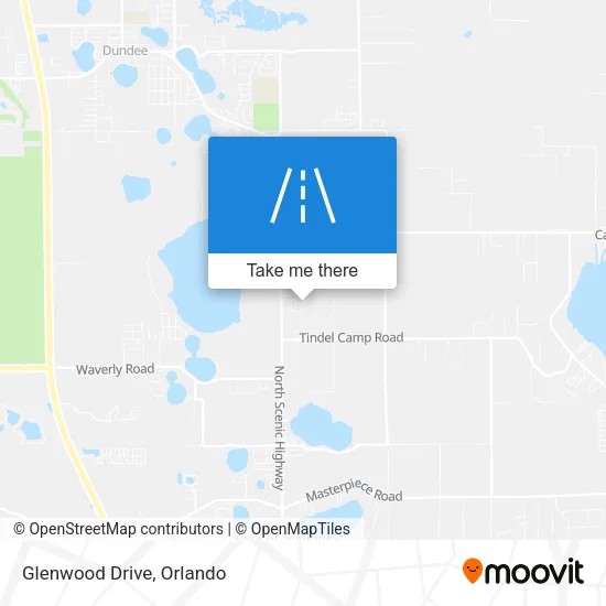 Glenwood Drive map