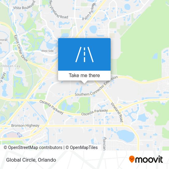 Mapa de Global Circle