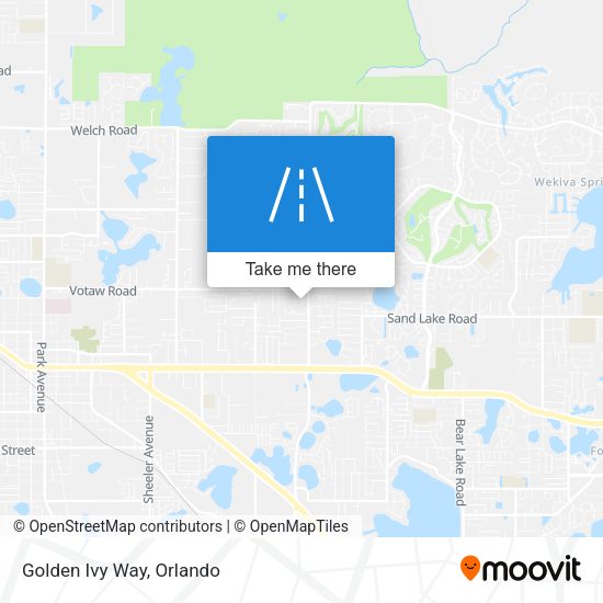 Mapa de Golden Ivy Way