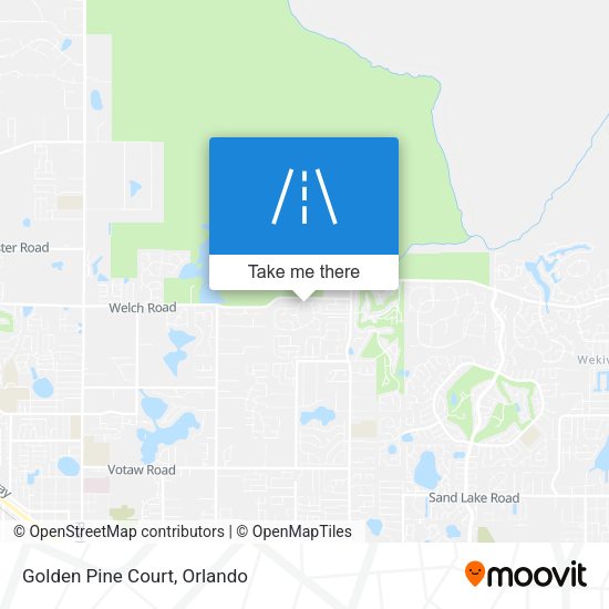 Mapa de Golden Pine Court