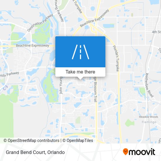 Mapa de Grand Bend Court