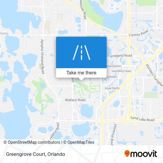 Mapa de Greengrove Court
