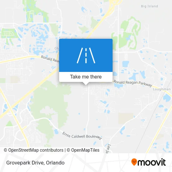 Grovepark Drive map