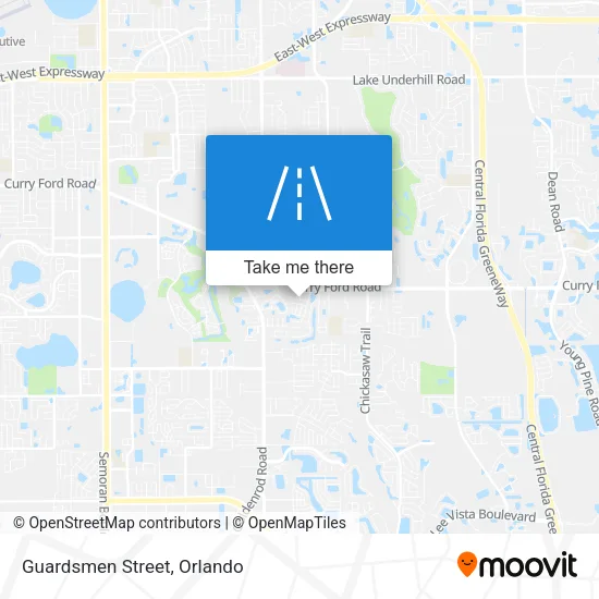Guardsmen Street map