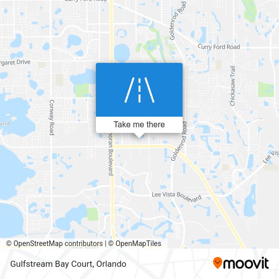 Gulfstream Bay Court map