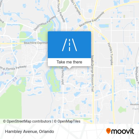 Mapa de Hambley Avenue