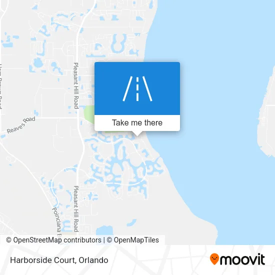 Harborside Court map