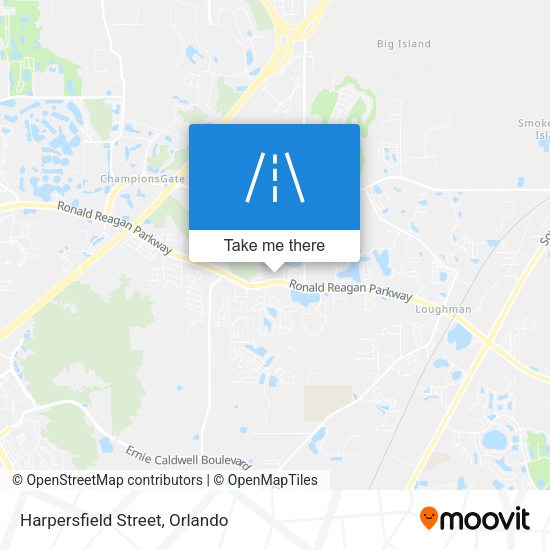 Harpersfield Street map