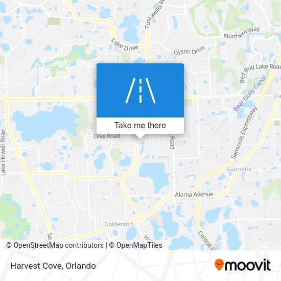 Harvest Cove map