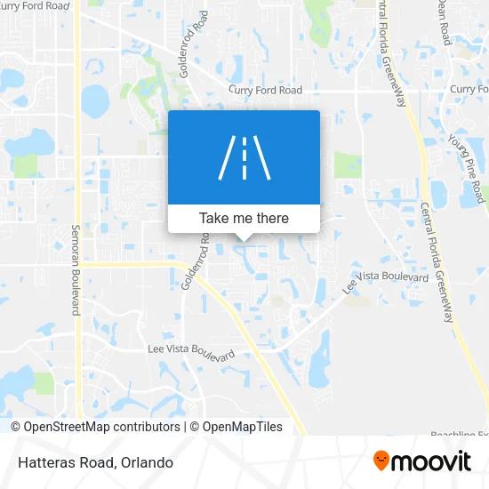 Hatteras Road map
