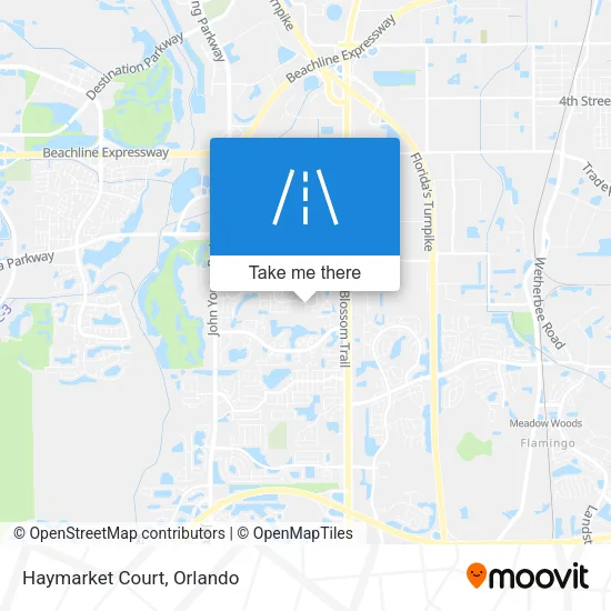 Haymarket Court map