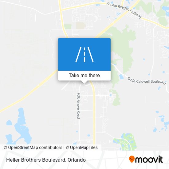 Mapa de Heller Brothers Boulevard