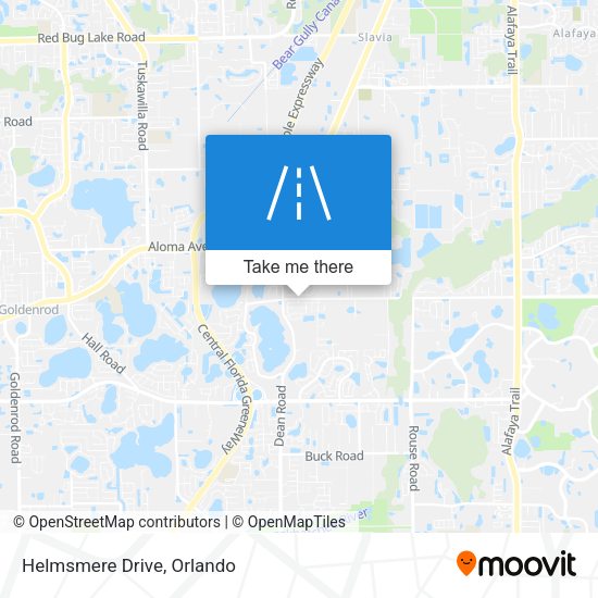 Mapa de Helmsmere Drive