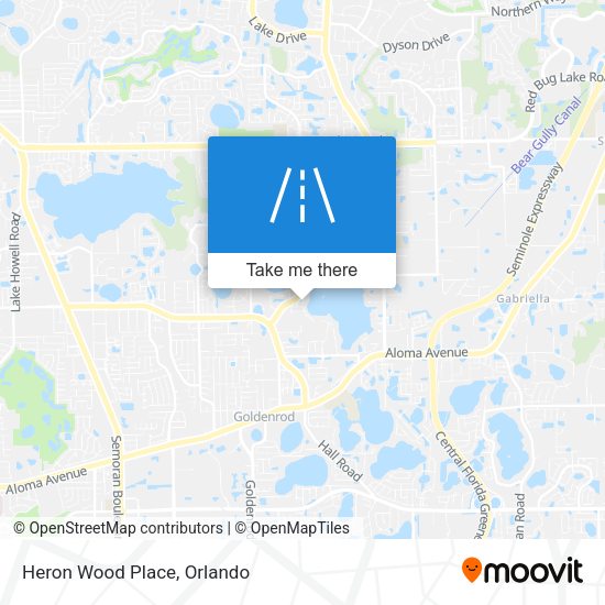 Mapa de Heron Wood Place