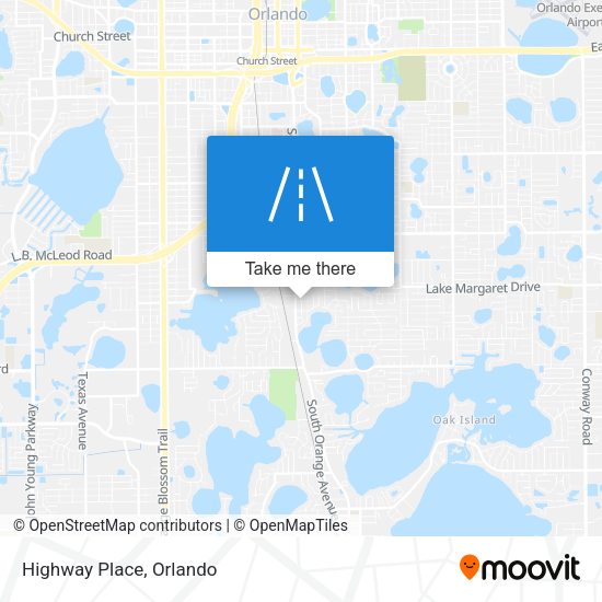 Mapa de Highway Place
