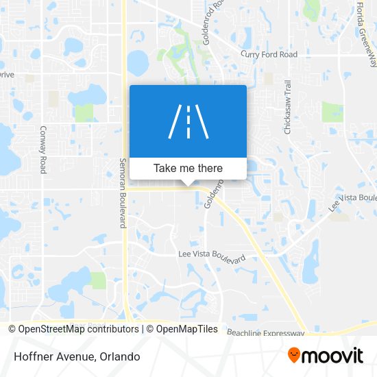 Mapa de Hoffner Avenue