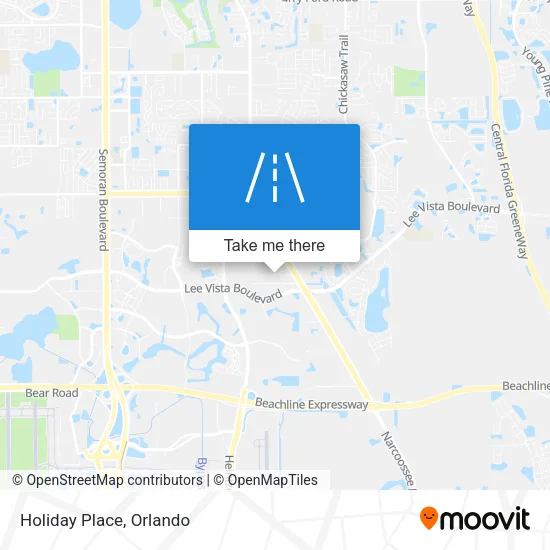 Holiday Place map