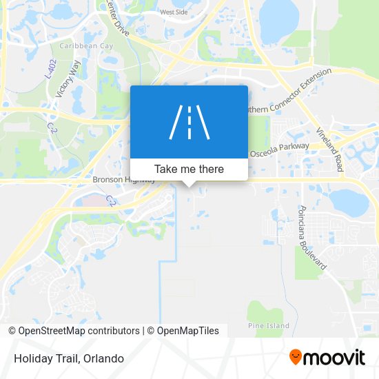 Mapa de Holiday Trail