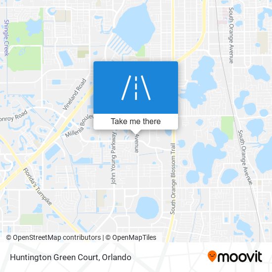 Mapa de Huntington Green Court