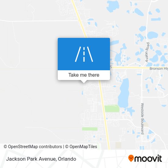 Jackson Park Avenue map