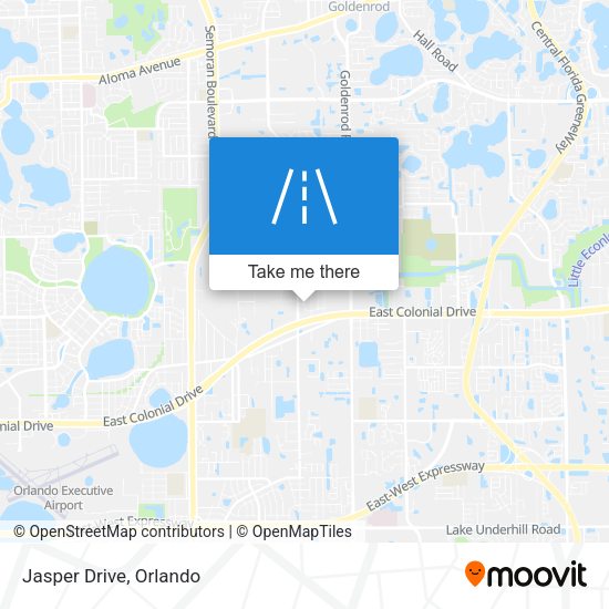Mapa de Jasper Drive