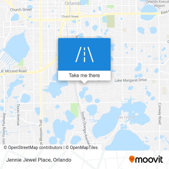 Mapa de Jennie Jewel Place