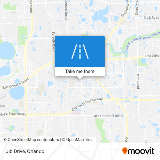 Mapa de Jib Drive