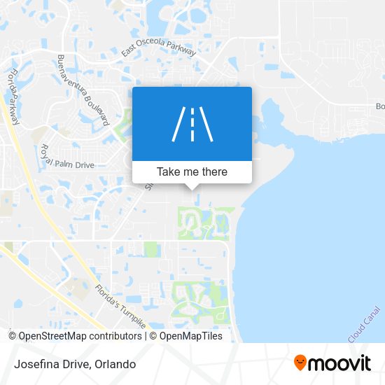 Mapa de Josefina Drive
