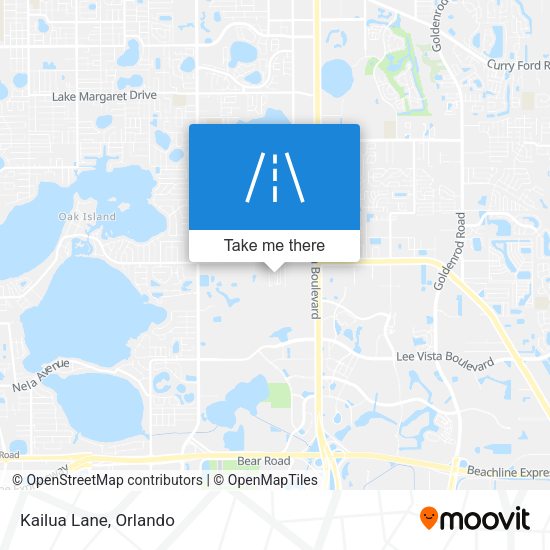 Mapa de Kailua Lane