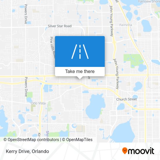 Mapa de Kerry Drive